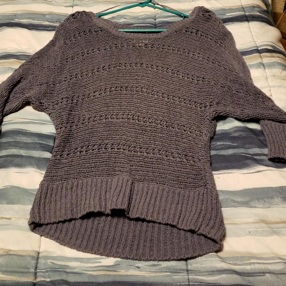 See through sweater